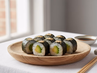 Hosomaki Abokado-Maki served at Hito