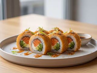 Hot Sushi Reef Roll served at Hito