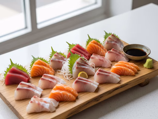 Sashimi Moriawase served at Hito