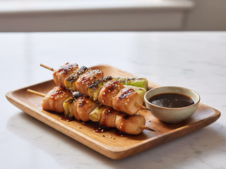 Yakitori served at Hito